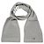 Thom Browne Bufanda asimétrica de lana merino con bolsillo Plata - vista 3