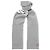 Thom Browne Bufanda asimétrica de lana merino con bolsillo Plata - vista 4