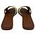 Hermès Beige Beige Sandalen Braun - Ansicht 5