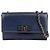 Salvatore Ferragamo Borsa a tracolla e crossbody Vara Gini in pelle Saffiano blu navy
