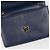 Salvatore Ferragamo Borsa a tracolla e crossbody Vara Gini in pelle Saffiano blu navy - vista 19