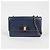 Salvatore Ferragamo Borsa a tracolla e crossbody Vara Gini in pelle Saffiano blu navy - vista 2