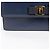 Salvatore Ferragamo Borsa a tracolla e crossbody Vara Gini in pelle Saffiano blu navy - vista 5