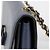 Salvatore Ferragamo Borsa a tracolla e crossbody Vara Gini in pelle Saffiano blu navy - vista 8