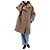 Abrigo de lana oversized Pernell Neck Acne ADV Castaño - vista 11