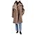 Abrigo de lana oversized Pernell Neck Acne ADV Castaño - vista 13