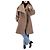 Abrigo de lana oversized Pernell Neck Acne ADV Castaño - vista 14