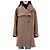 Abrigo de lana oversized Pernell Neck Acne ADV Castaño - vista 2