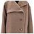 Abrigo de lana oversized Pernell Neck Acne ADV Castaño - vista 8