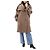 Abrigo de lana oversized Pernell Neck Acne ADV Castaño - vista 9