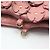 Burberry Clutch a tracolla Prosum in pelle a petali di fiore rosa - vista 11