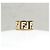 Fendi Anello FF Forever Gold White Wide Band - vista 3