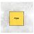Fendi Anello FF Forever Gold White Wide Band - vista 7