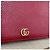 Gucci Borsa a tracolla mini GG Marmont Rosso - vista 3