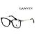 Lanvin Occhiali quadrati Asian Fit leggeri di lusso moda donna