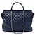 Chanel Portobello Schultertasche Blau - Ansicht 3