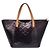 Louis Vuitton Vernis Belleview PM Rosso - vista 3