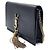 Saint Laurent Borsa a Spalla con Catena Tassel Kate Nero - vista 2