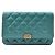 Chanel Boy WOC in pelle di agnello Verde