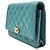 Chanel Boy WOC in pelle di agnello Verde - vista 2