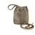Prada Borsa a secchiello in raso di cristallo D'oro - vista 7