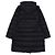 Burberry Abrigo Puffer de Nylon con Capucha de Longitud Media Negro - vista 9