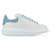 Alexander Mcqueen Sneakers Oversized Blu  - vista 4