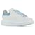 Alexander Mcqueen Sneakers Oversized Blu  - vista 5
