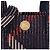 Burberry Mini Check Knit Tote Bag Schwarz - Ansicht 9