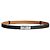 Hermès Cinturón Kelly para mujer Negro Hebilla Plateada Multicolor - vista 2