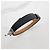 Hermès Cinturón Kelly para mujer Negro Hebilla Plateada Multicolor - vista 6