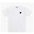 Comme Des Garcons Unisex T-Shirt PLAY mit schwarzem Herz-Patch und Strasssteinen - Ansicht 2