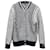 Louis Vuitton Tweed-Bomberjacke Grau Braun
