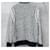 Louis Vuitton Tweed-Bomberjacke Grau Braun - Ansicht 2