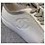 Chanel Sneakers metallizzate argento con logo CC da donna - vista 2