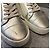 Chanel Sneakers metallizzate argento con logo CC da donna - vista 5