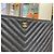 Chanel Clutch Chevron Bag New Medium Black and Gold Series Nero - vista 4