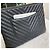Chanel Clutch Chevron Bag New Medium Black and Gold Series Nero - vista 6