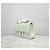Chanel Borsa Flap con Catena Media Classic Caviar Menta Oro Champagne Verde - vista 2