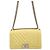 Chanel Borsa Chevron Boy Flap Bag Medium Yellow Series Giallo