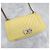 Chanel Borsa Chevron Boy Flap Bag Medium Yellow Series Giallo - vista 4