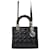 Dior Borsa Lady Medium Nera Vernice Nero  - vista 1