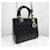 Dior Borsa Lady Medium Nera Vernice Nero  - vista 4