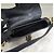 Saddle Dior Borsa a tracolla in pelle nera Argento - vista 7