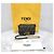 Fendi Borsa Baguette Mini FF Jacquard con catena Nero - vista 8