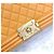 Chanel Boy Bag Flap Bag Medium Lambskin Gold Tone Series Arancione - vista 4