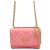 Chanel Mini bolso de hombro con solapa de piel de cordero rosa - Nueva temporada