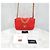 Chanel 19 Chanel Jersey Flapback Small Red Series Rot - Ansicht 8