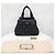 Gucci Grande borsa tote in pelle trapuntata GG nera Nero - vista 9