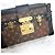 Louis Vuitton Borsa a tracolla Petit Malle in tela Monogram Reverse Multicolore - vista 5